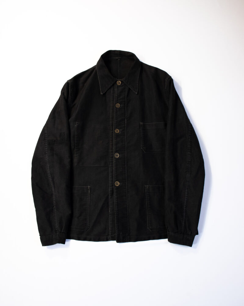 【近日販売】50s "LION" French Black Moleskin Jacket