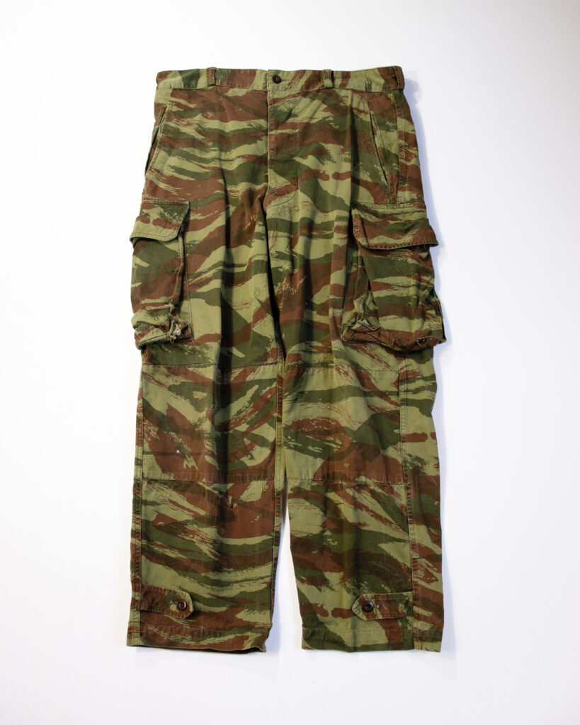 〜60 French Army M47 Lizard Camo Trousers  Size 25