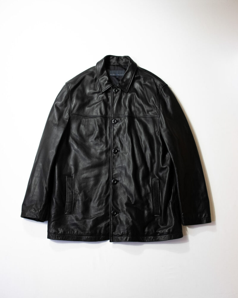 "CHEVIGNON" Cow Leather Car Coat